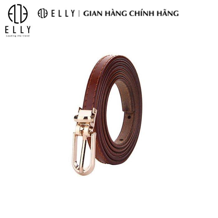 DÂY THẮT LƯNG NỮ CAO CẤP DA THẬT ELLY – ED42