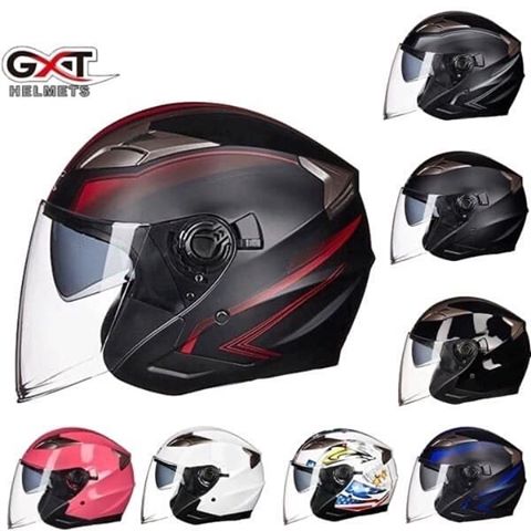 Kính mũ bảo hiểm GXT 3/4 2 kính (GXT 2018)