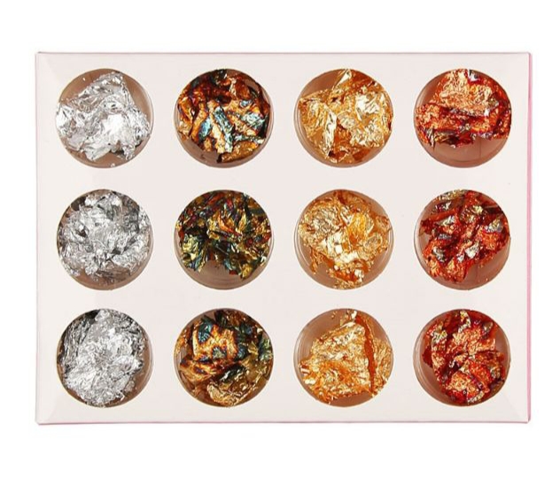Phụ Kiện Giấy Nhún Set 12 Hũ ( Trang Trí Móng )