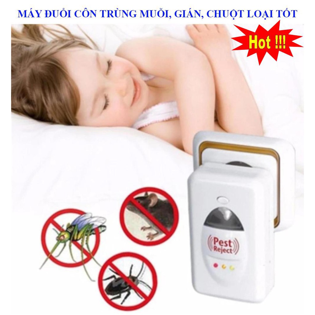 May duoi ruoi muoi – mua ngay máy đuổi muỗi côn trùng pest rejest an toàn không mùi không đôc hại cho sức khỏe hàng chất lượng cao.