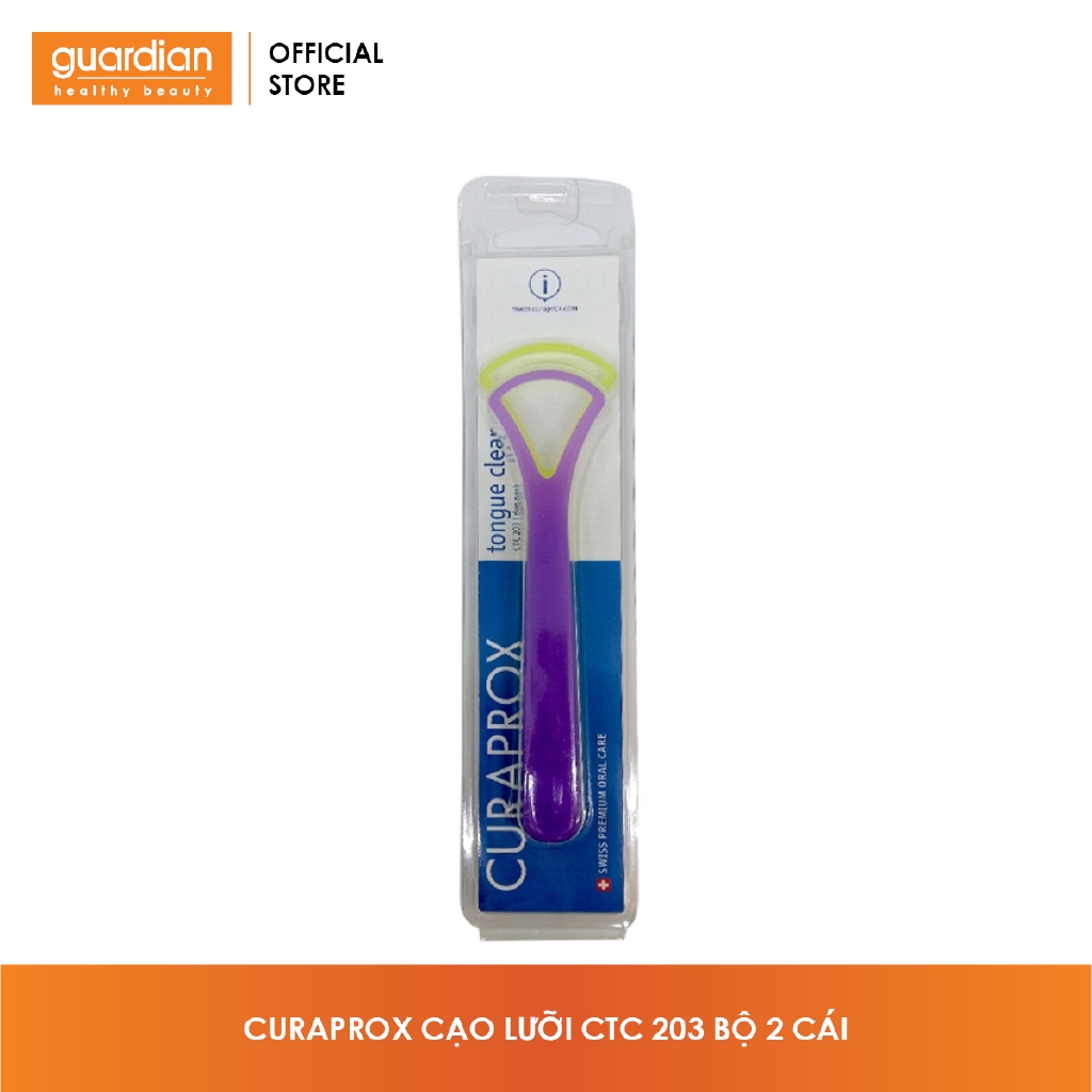 Cạo Lưỡi CTC 203 Bộ 2 Cái Curaprox 26Gr