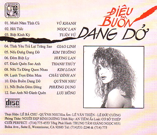 Bộ 5 đĩa cd nhạc Giáng Ngọc Cd 6