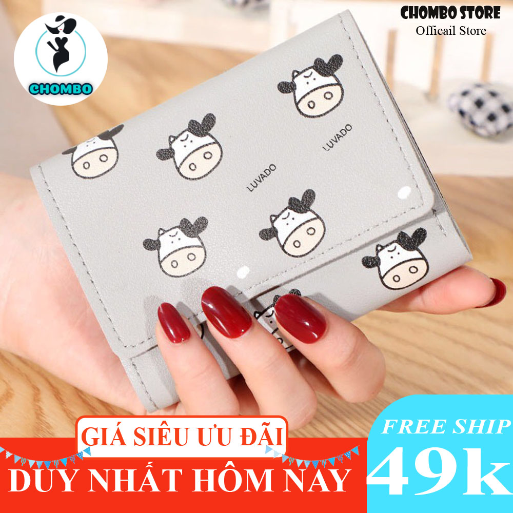 Ví nữ mini VI03 đẹp giá rẻ cầm tay mini LUVADO nhiều ngăn thời trang cao cấp nhỏ gọn dễ thương thời trang, sang trọng, đi chơi, đi tiệc, du lịch hàng đẹp giá rẻ, phù hợp với mọi lứa tuổi