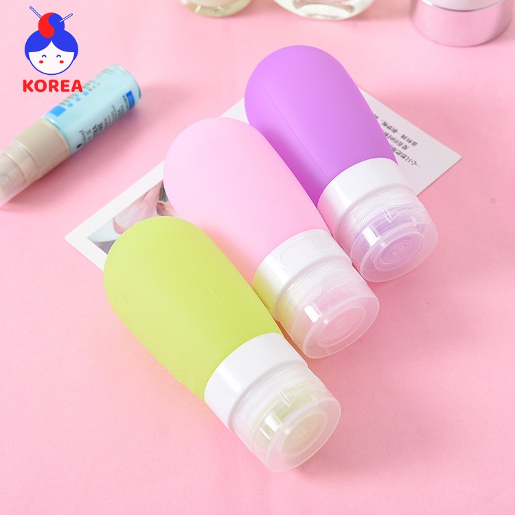 [HCM]Chai silicone chiếc mỹ phẩm du lịch siêu tiện lợi GIA DỤNG KOREA