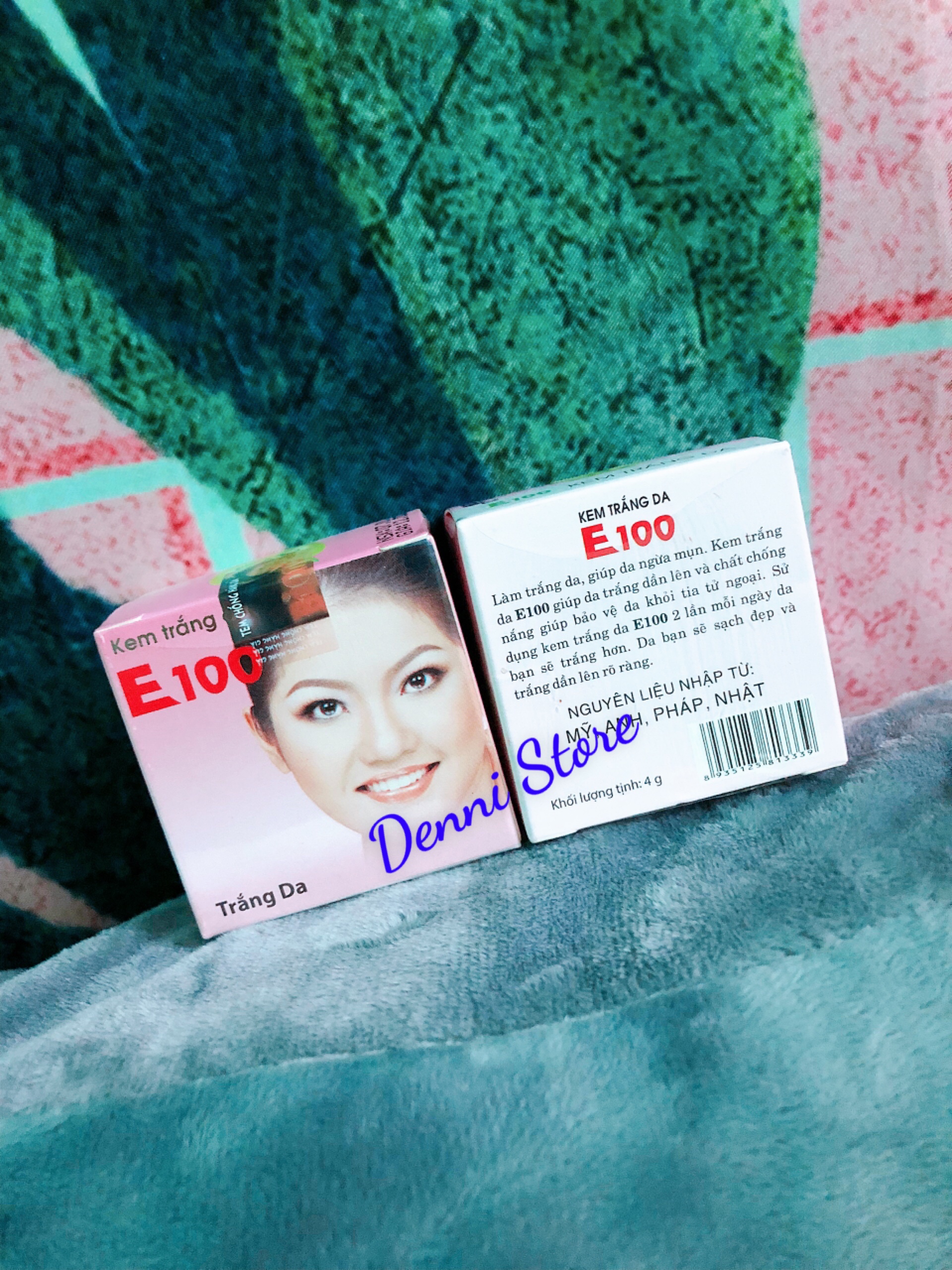 Hũ kem dưỡng trắng  E100 4gr ( Hũ lẻ )