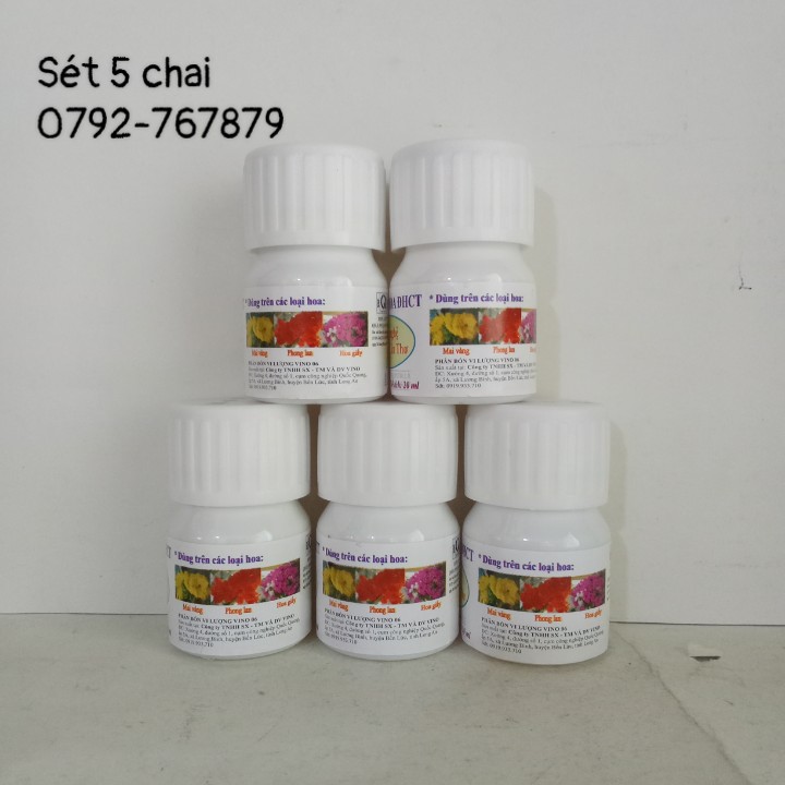Chất chống rụng cánh hoa ĐHCT set 5 chai