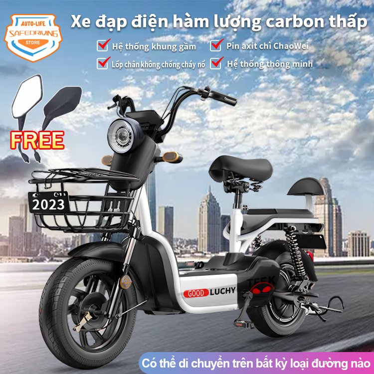 Xe máy điện, Xe đạp điện hàm lượng carbon thấp
