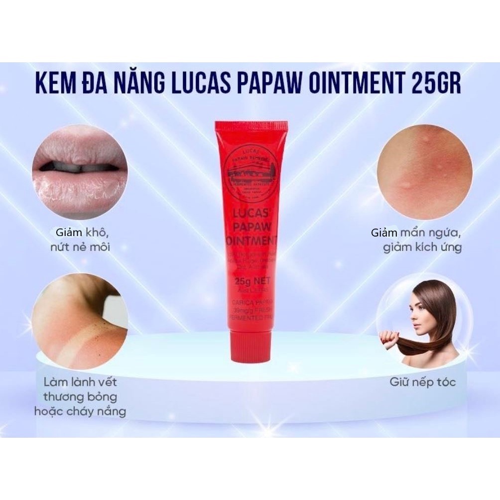 Kem Đa Năng Lucas Papaw Ointment Úc 25gram