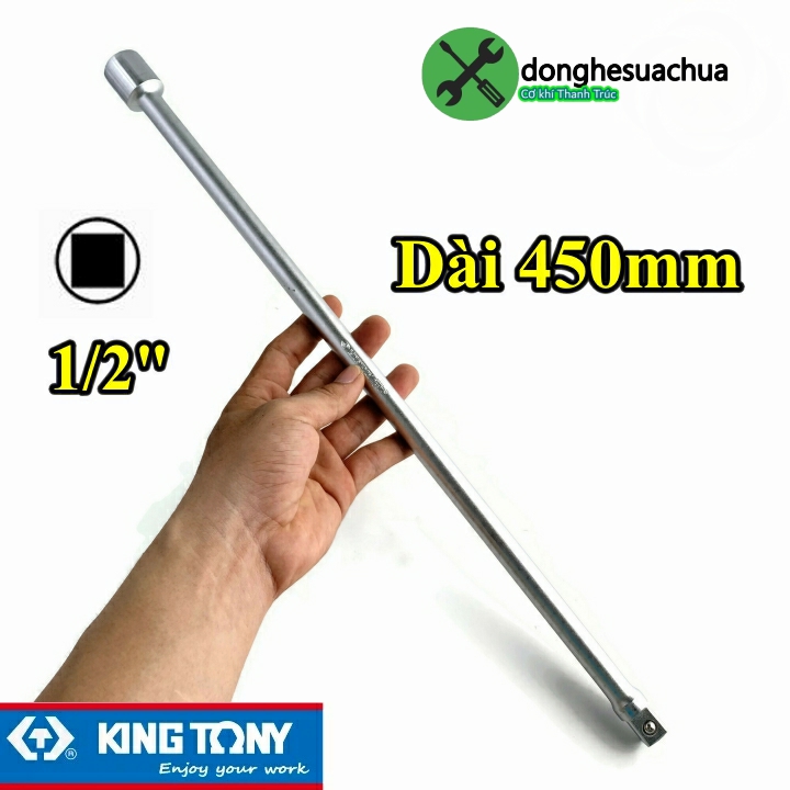 Đầu nối dài 1/2 kingtony 4221-18 dài 450mm đầu vuông 12.7mm
