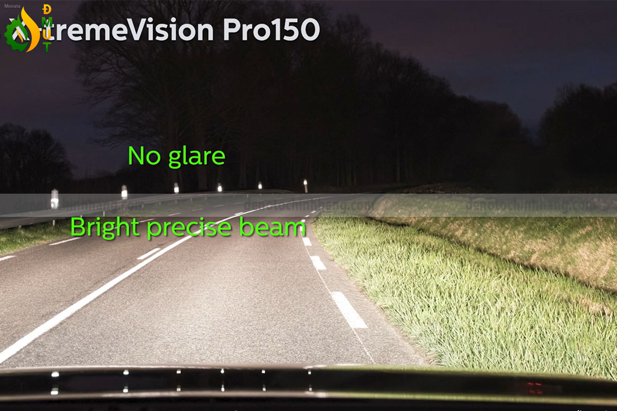 [Chính Hãng 2 Bóng] Đèn Oto Siêu Sáng H4 Halogen Philips X-TremeVision Pro150 [Tem Chính Hãng]