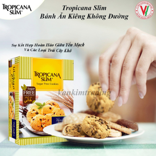 [HCM]Combo 6 Hộp Bánh quy ăn kiêng không đường Tropicana Slim Vani 200g (10 x 20g) - Ngon như bánh quy truyền thống giải pháp hoàn hảo cho người ăn kiêng đái tháo đường an toàn cho hệ đường huyết thumbnail