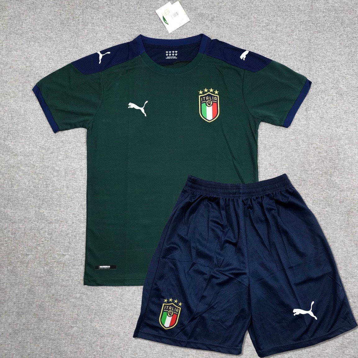 Áo Bóng Đá Đội Tuyển Italia Áo Đá Banh ĐT Ý Mới Nhất 2022 - Chuẩn Mẫu Thi Đấu - Vải Polyester Gai Thái Cao Cấp