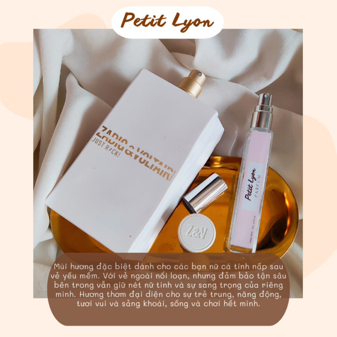 Nước hoa nữ Zadig & Voltaire Just Rock 10ml