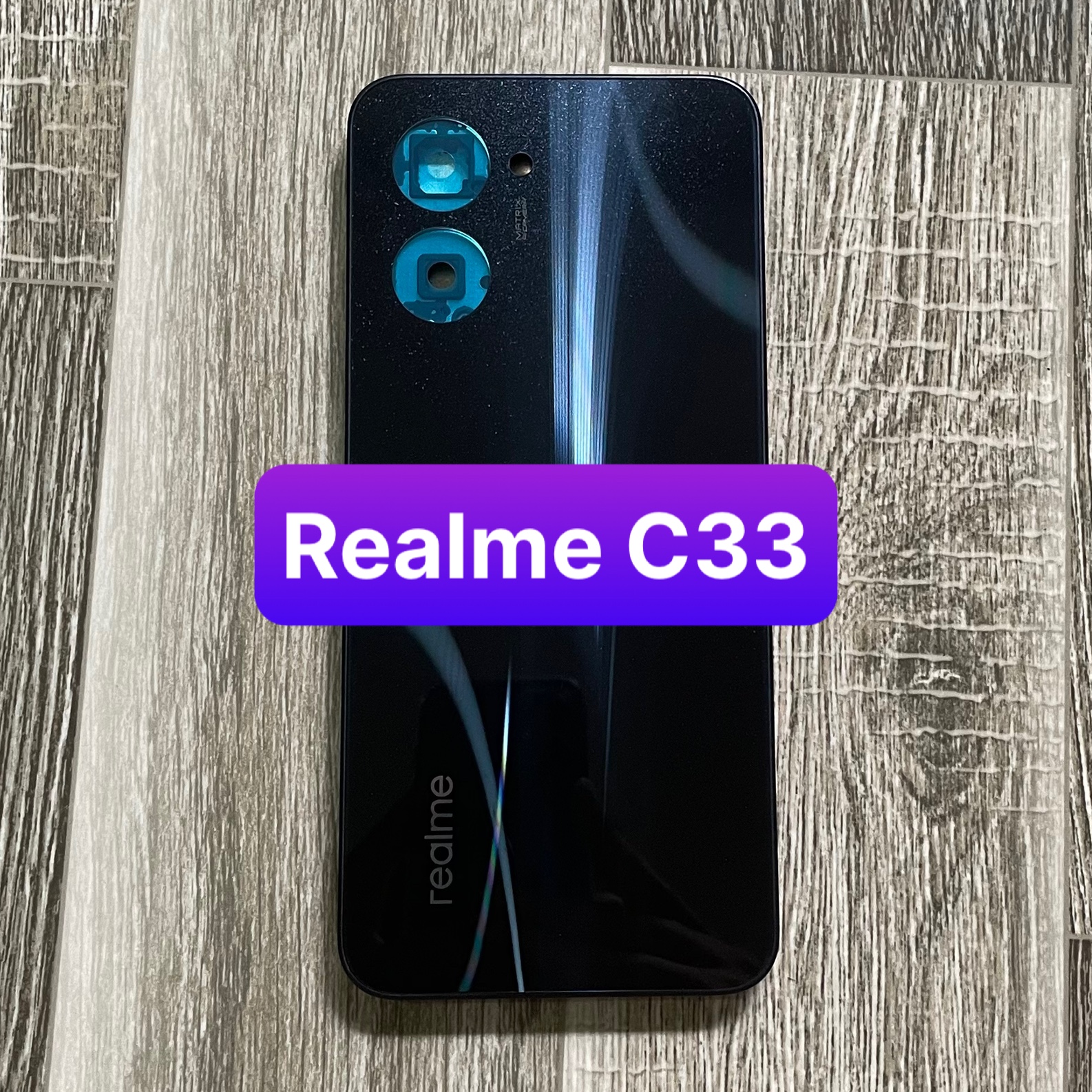 Bộ xương vỏ Realme C33 kèm khay sim,phím,kính camera