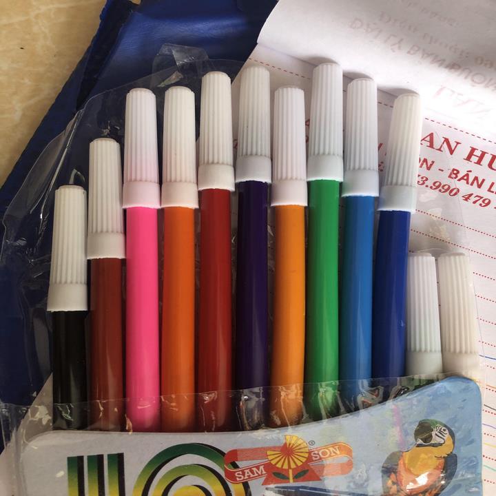 Bút sáp màu nước 12 màu