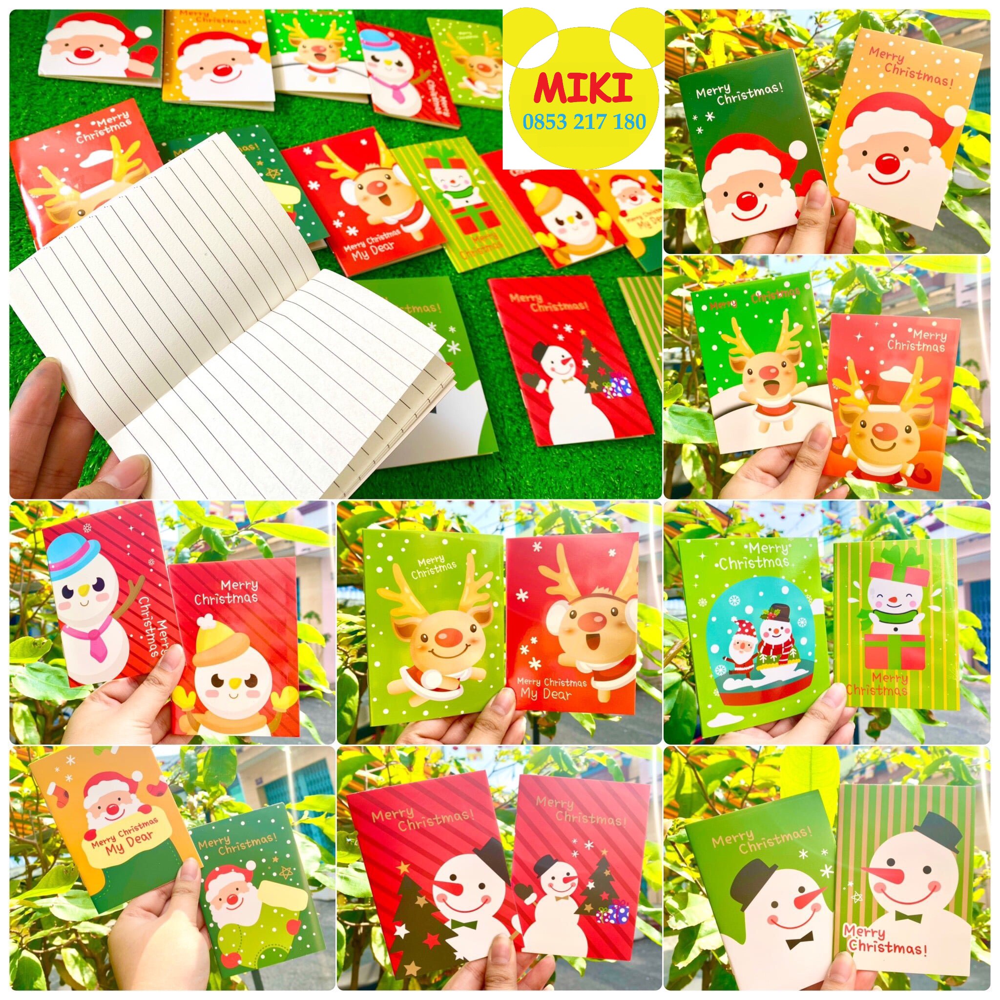 SET QUÀ NOEL GIÁNG SINH - XMAS.13 (Đồ dùng dạy học Miki)