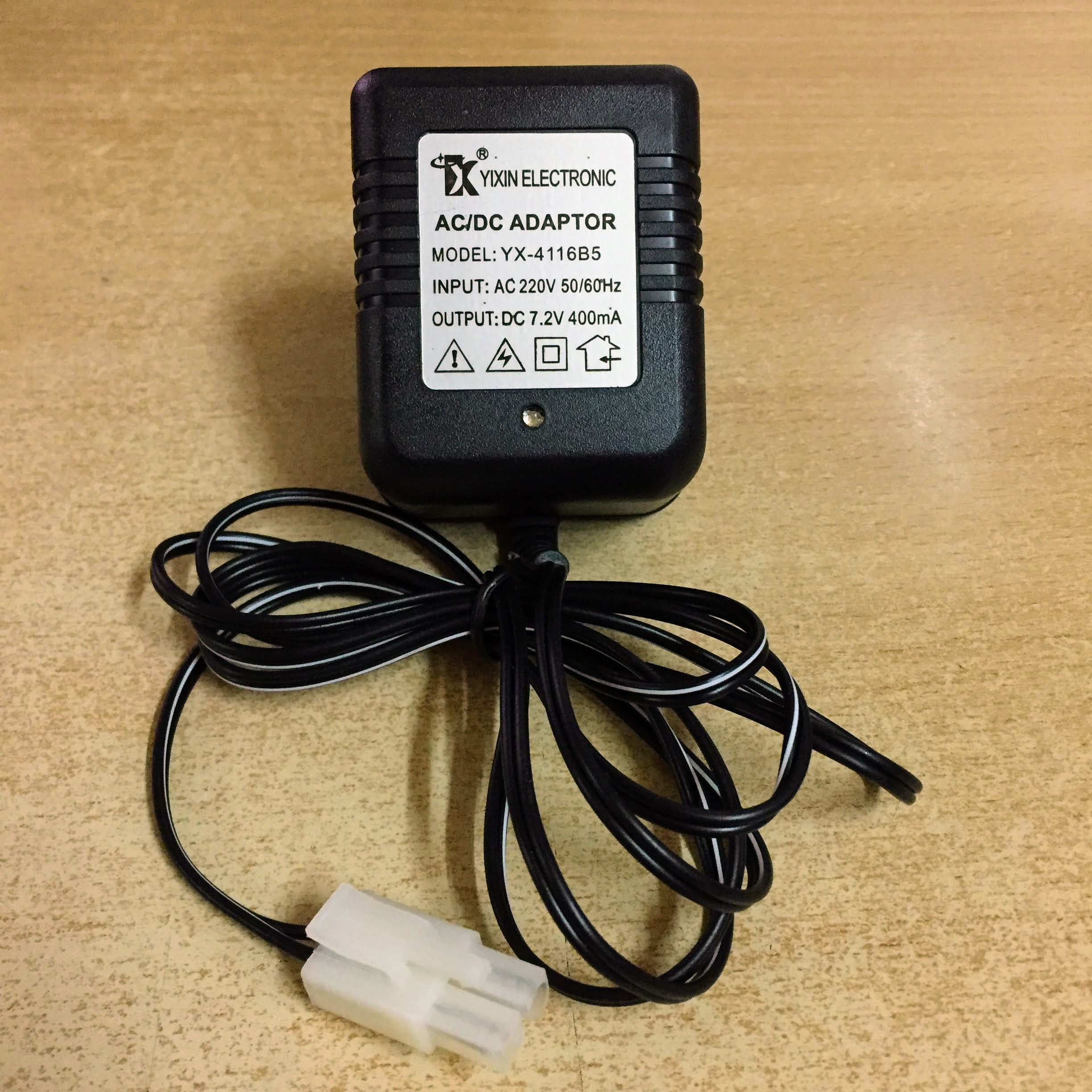 Sạc pin 7.2v chân cắm ket2p nguồn ra 400ma