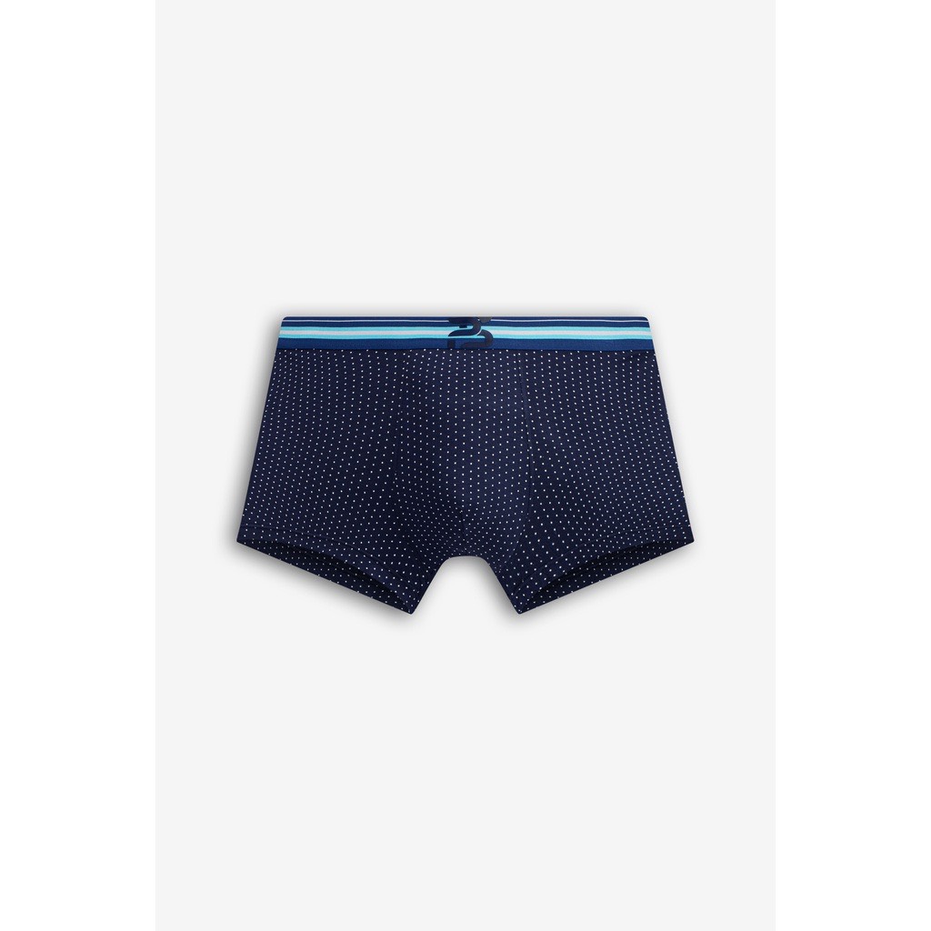 Quần sịp đùi boxer lót nam giới chất liệu cotton họa tiết chấm bi Pulslim