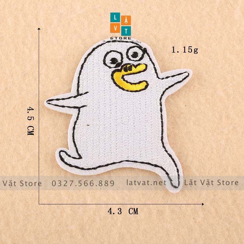 Sticker Logo Patch Ủi Quần Áo Troll cực đẹp