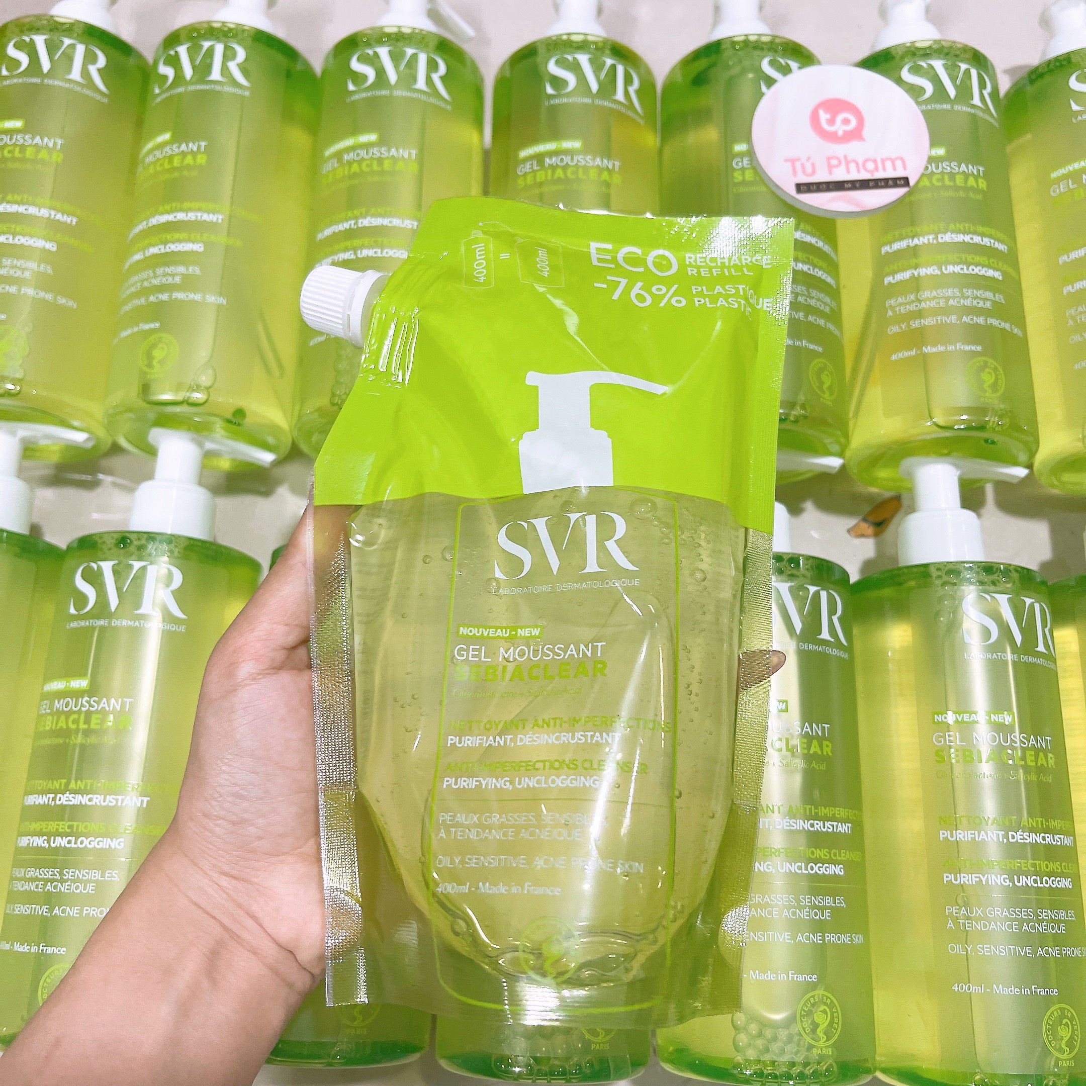 Sữa Rửa Mặt SVR Sebiaclear Gel Moussant