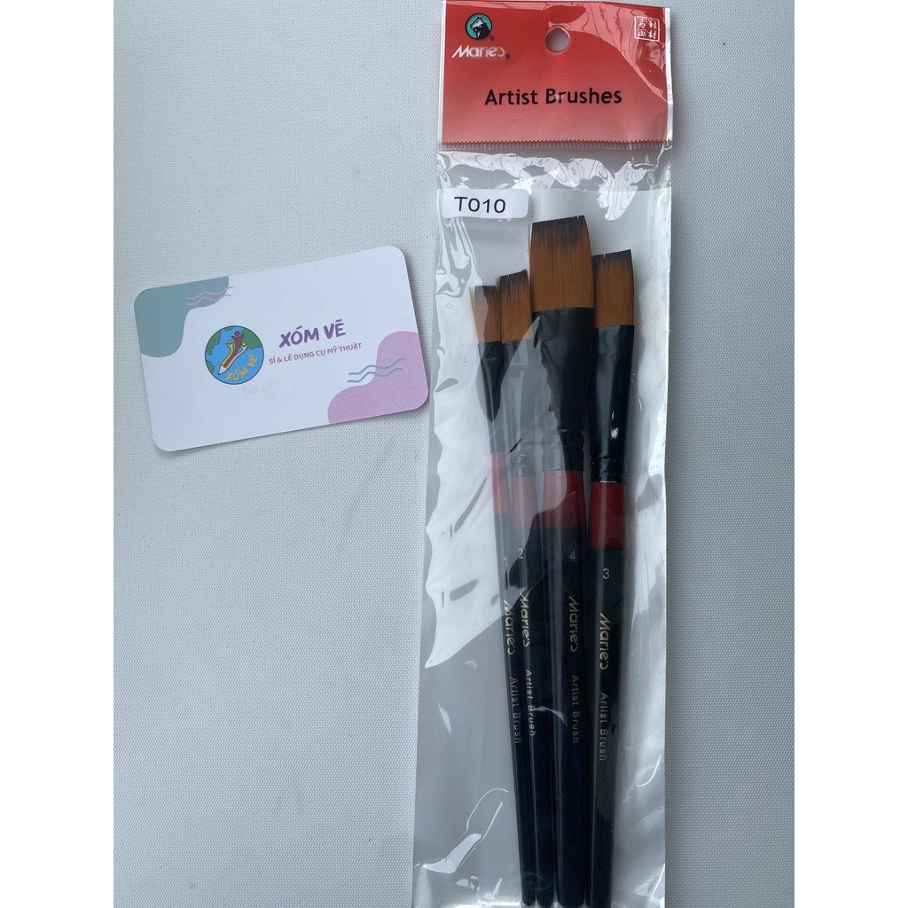 Bộ cọ Maries lông Hàn Quốc