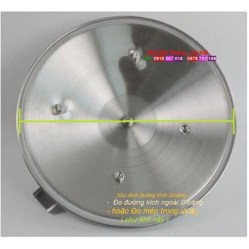 GIOĂNG NỒI ÁP SUẤT GA 24CM - NỒI 7L
