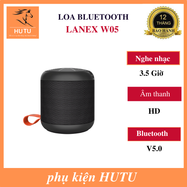 [CHÍNH HÃNG] loa bluetooth kiêm giá đỡ điện thoại mini LANEX W05.