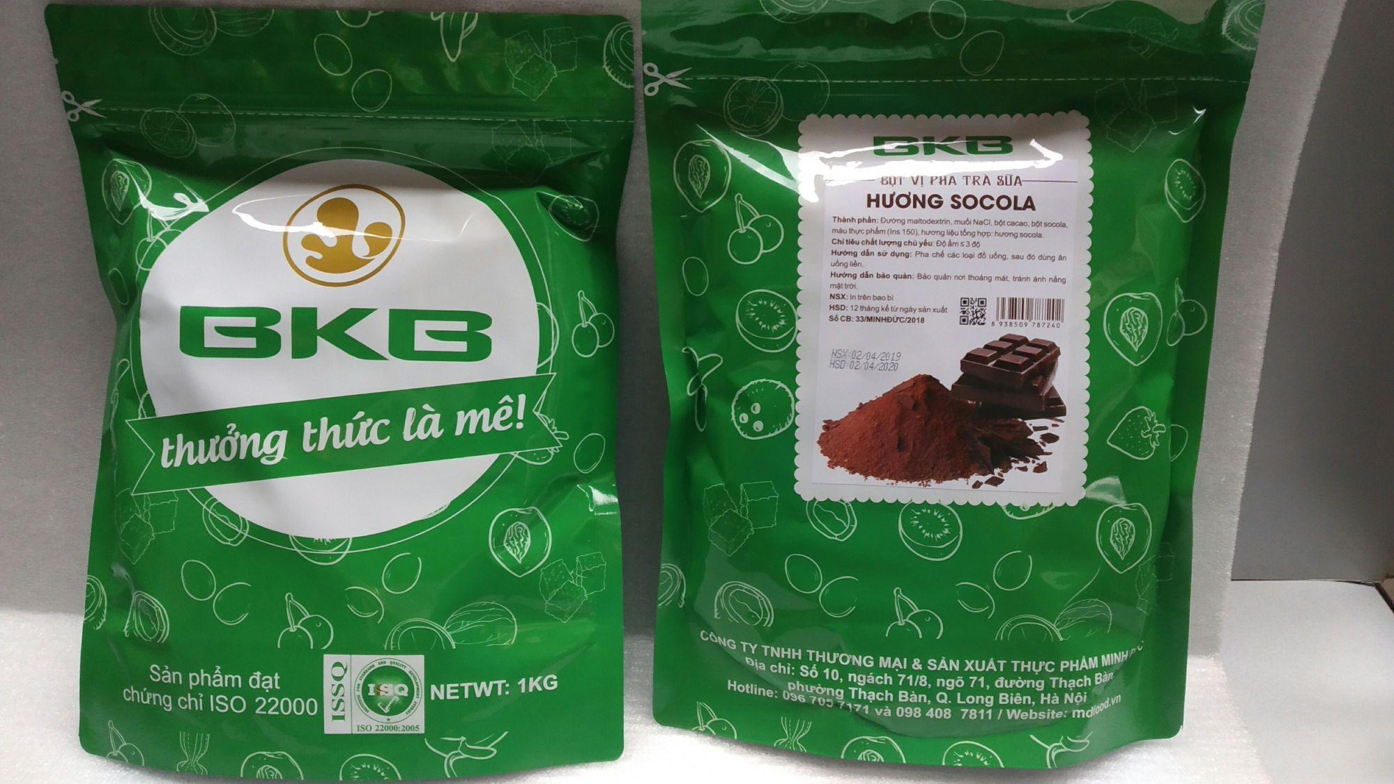 Bột socola pha trà sữa