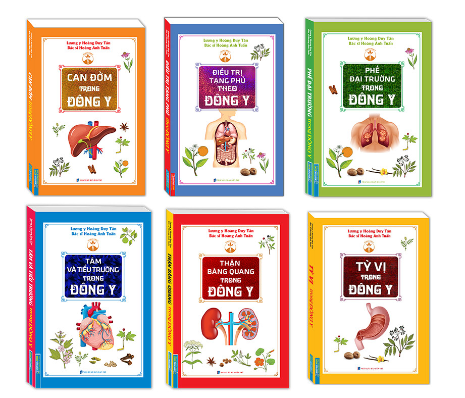 Combo Đông Y (trọn bộ 6 cuốn)