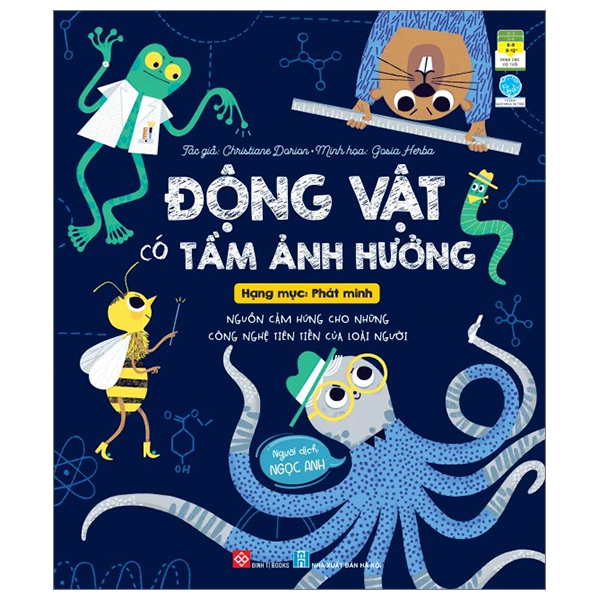 Fahasa - động vật có tầm ảnh hưởng - hạng mục: phát minh - nguồn cảm hứng cho những công trình kiến trúc của loài người