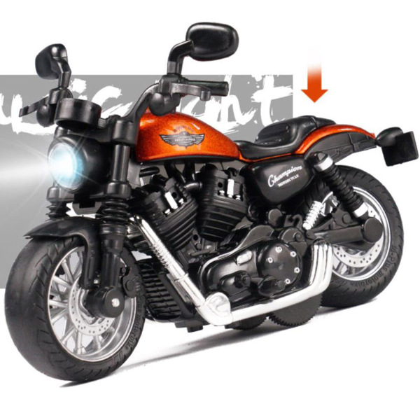 Mô hình xe Moto kim loại Harley tỷ lệ 1:14