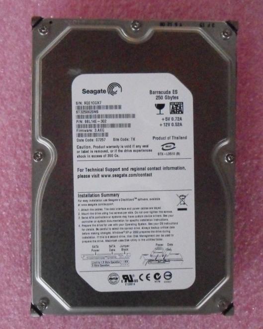 HDD Seagate, Western 250g SATA 3
