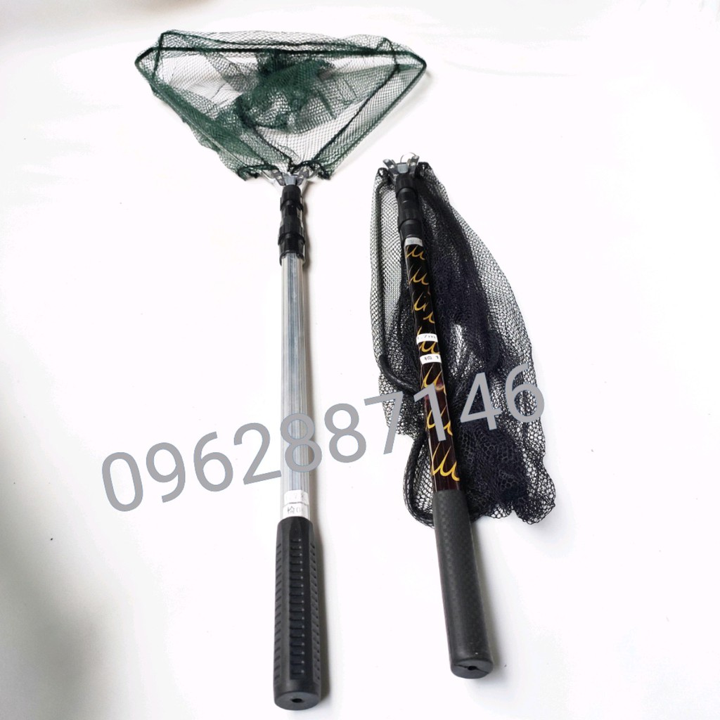 vợt cá vợt xúc cá vợt rút catbon