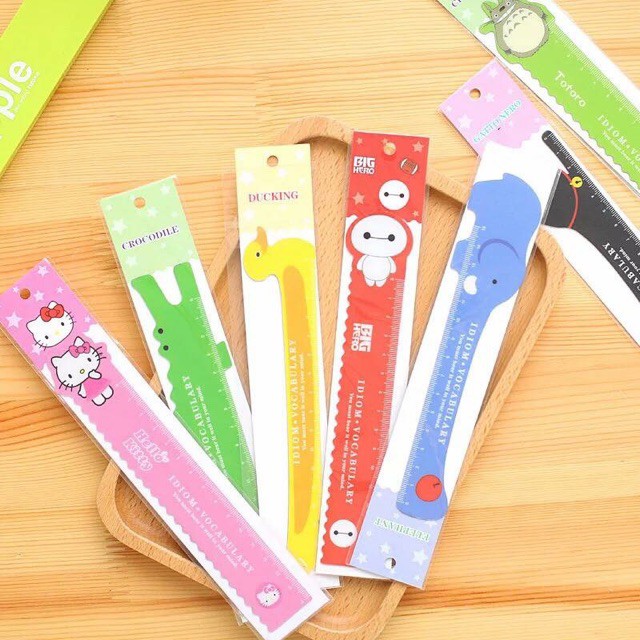 Sét 3 thước dẻo dễ thương nhiều kiểu