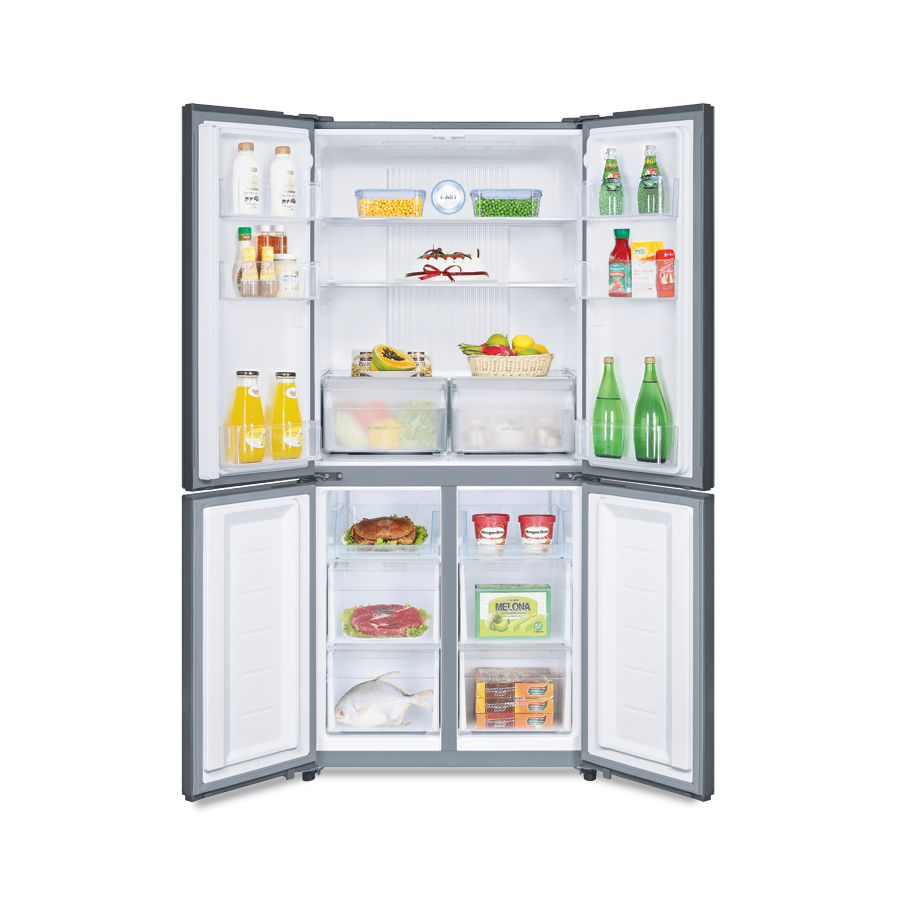 Tủ lạnh Aqua Inverter 516 lít AQR-IG525AM GG, kháng khuẩn và khử mùi cùng công nghệ thông minh T.ABT, tiết kiệm tối đa điện năng tiêu thụ