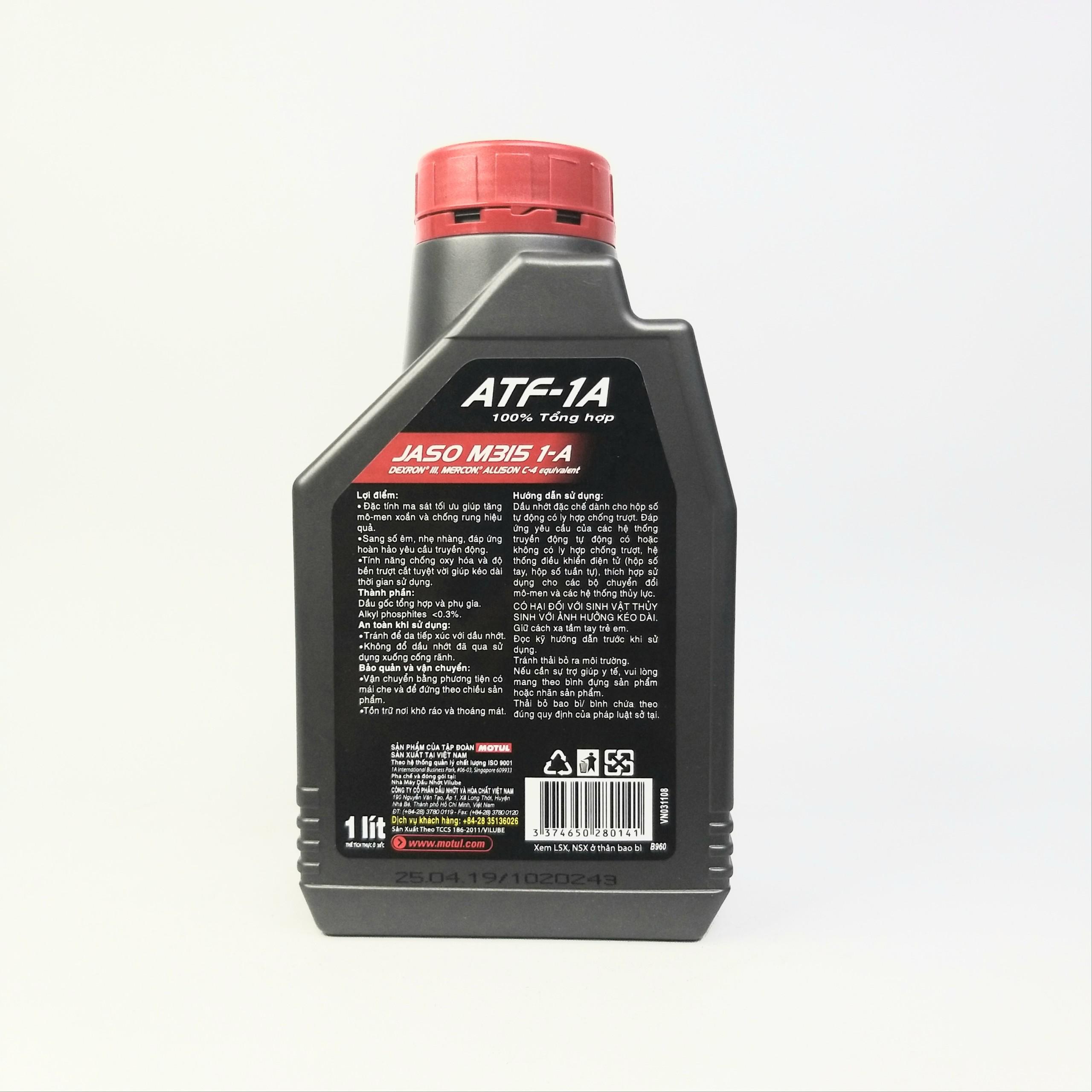 Dầu Hộp Số tự động Motul ATF-1A (1L)