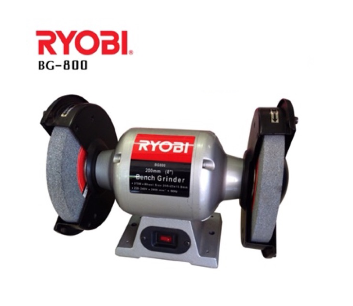Máy mài để bàn 375W-180mm (dùng điện) Ryobi BG-800