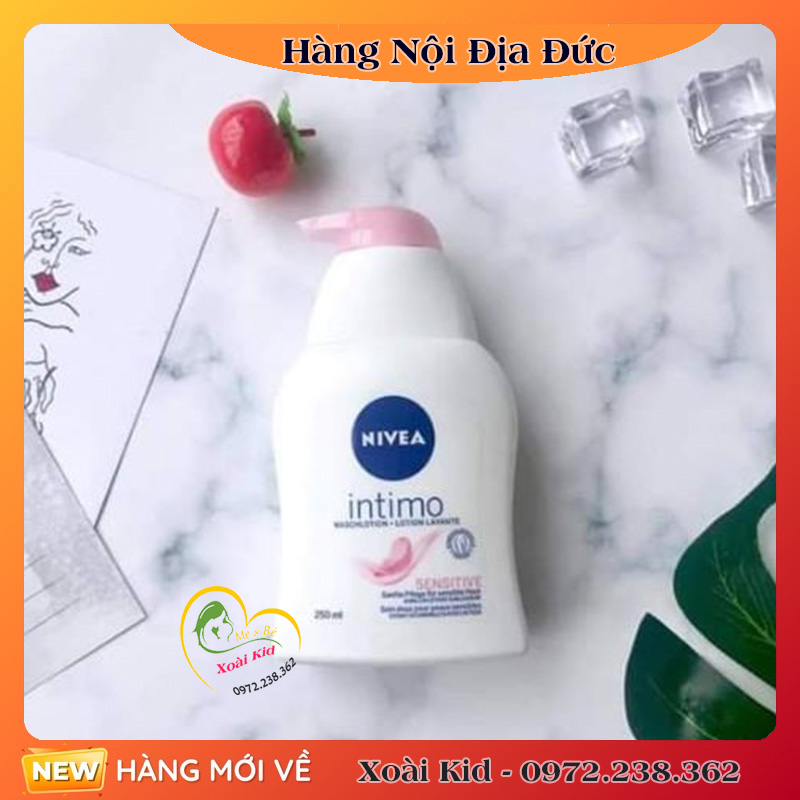 [Chính Hãng ĐỦ BILL] DUNG DỊCH VỆ SINH PHỤ NỮ NIVEA ĐỨC 250ML