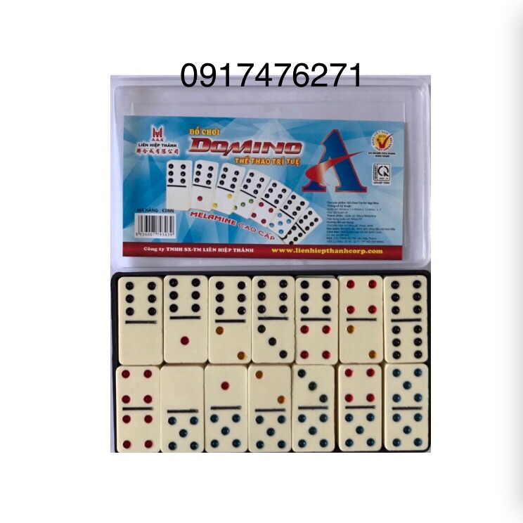 Cờ domino trắng - lớn