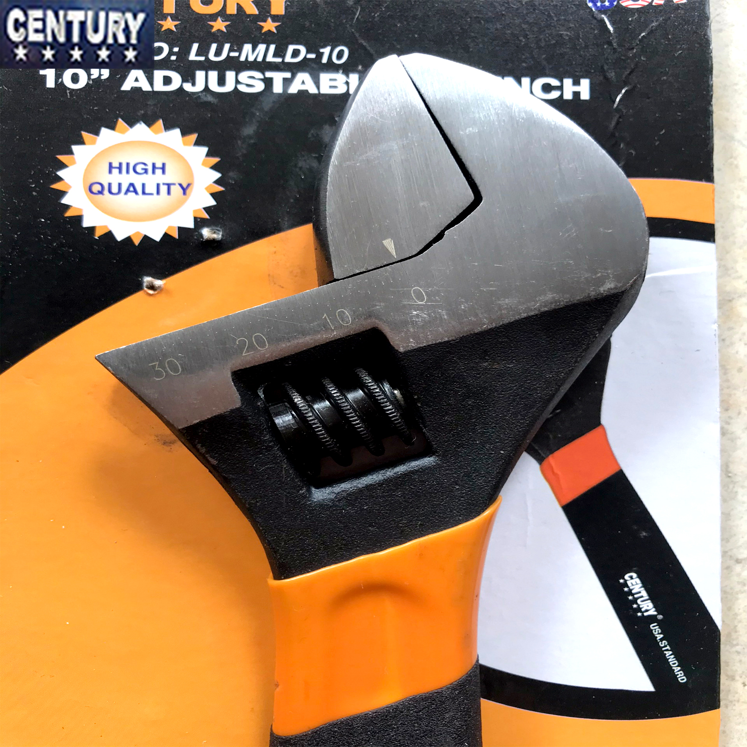 Mỏ lết 10 inch cán bọc cao su CENTURY