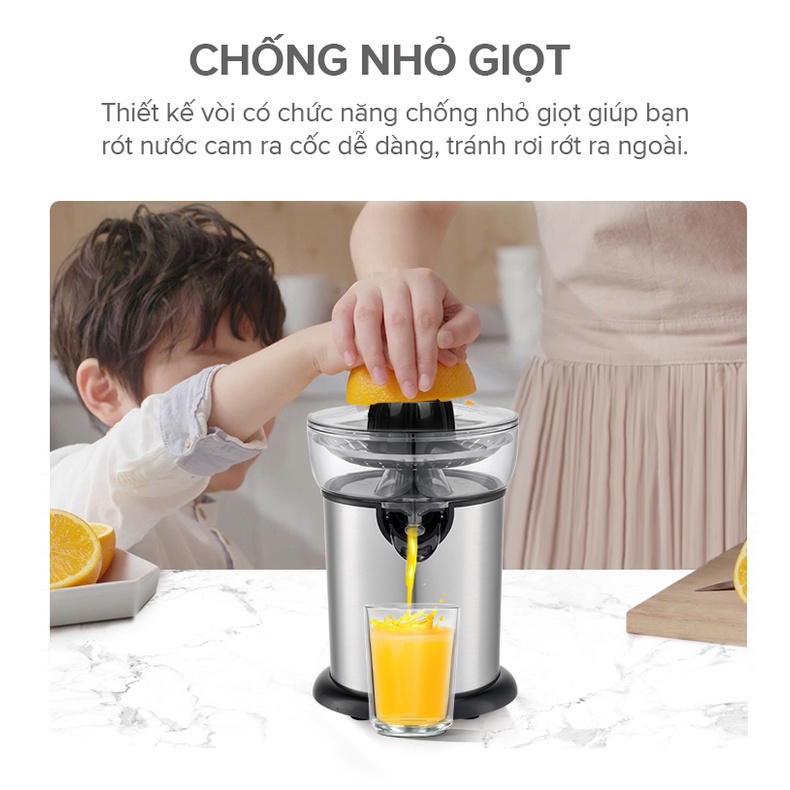 Máy Vắt Cam Sharp EJ-J130-ST-Hàng Chính Hãng