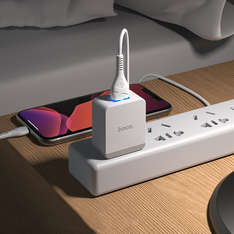 Bộ Sạc Nhanh Lanex Lck - 01am 1 Cổng Usb Micro 3.0a Dài 1.0m