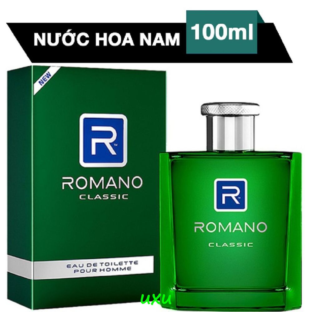 Nước Hoa Nam Romano Classic 100ml