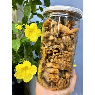 Da cá trứng muối lon pet 250g - cực ngon
