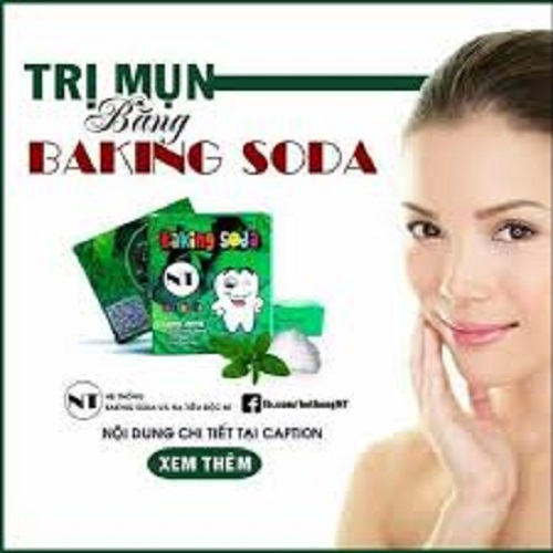 Bột Baking Soda Mix Bạc Hà 50G
