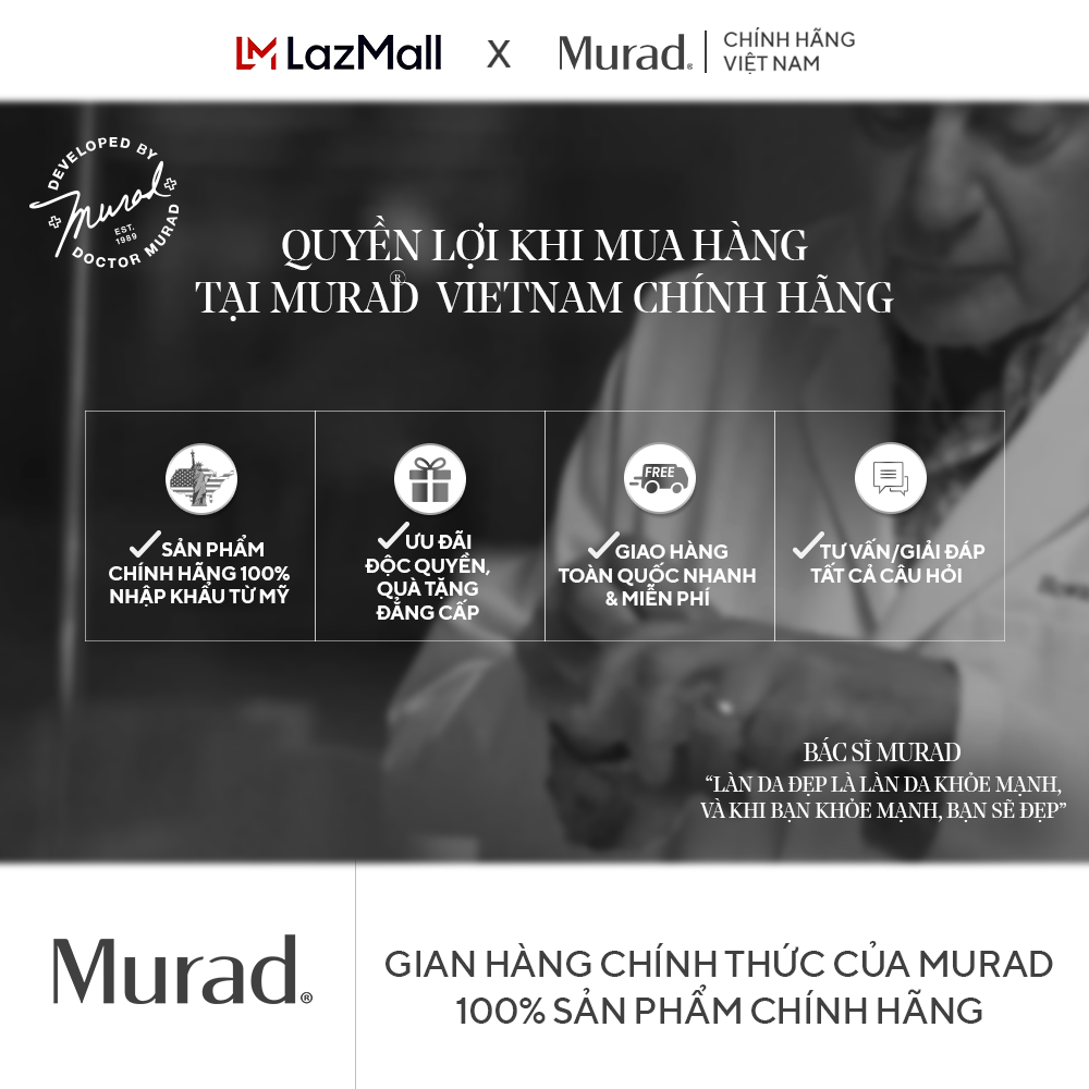 Nước cân bằng giúp giảm dầu nhờn Murad Clarifying Toner 180ml