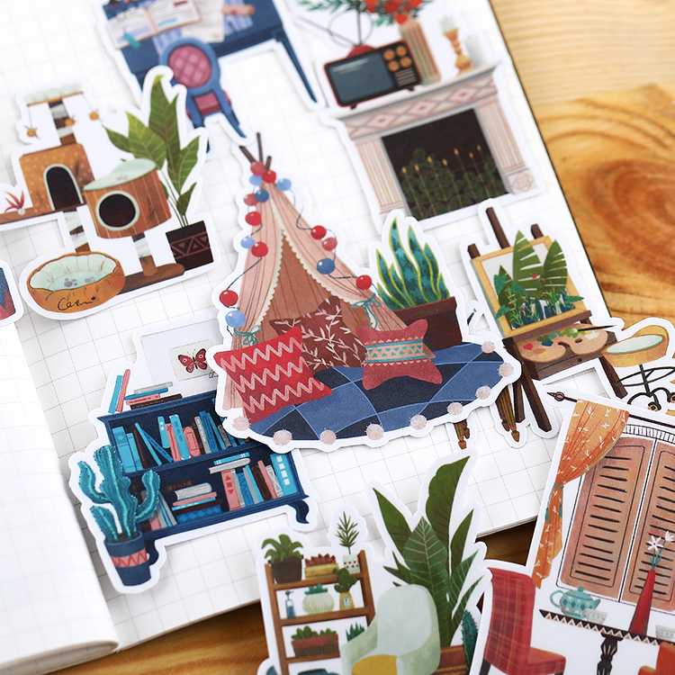 [HCM]Set sticker nội thất cổ điển (Loại 1)