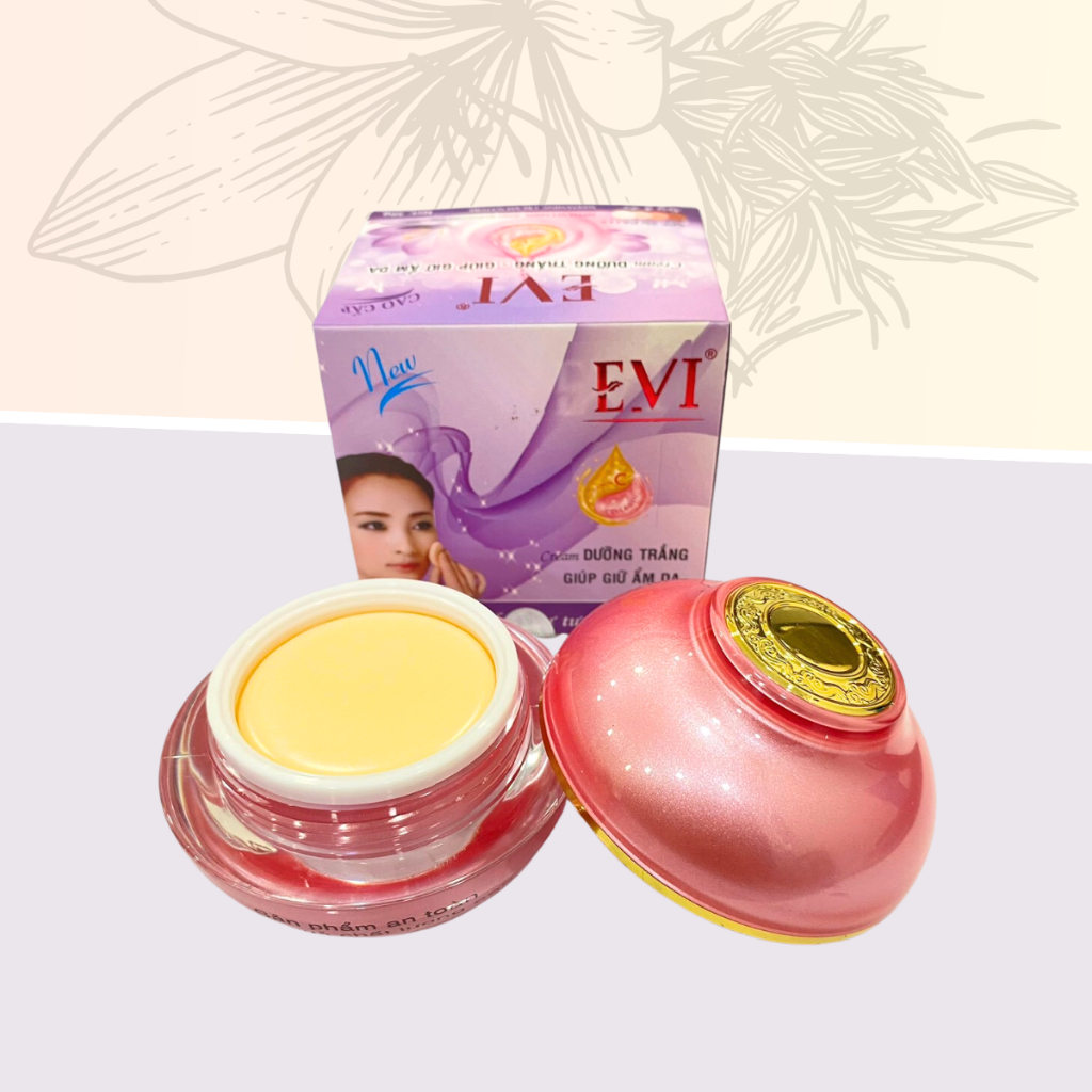 Kem EVI Dưỡng Trắng Giữ Ẩm Da 30g