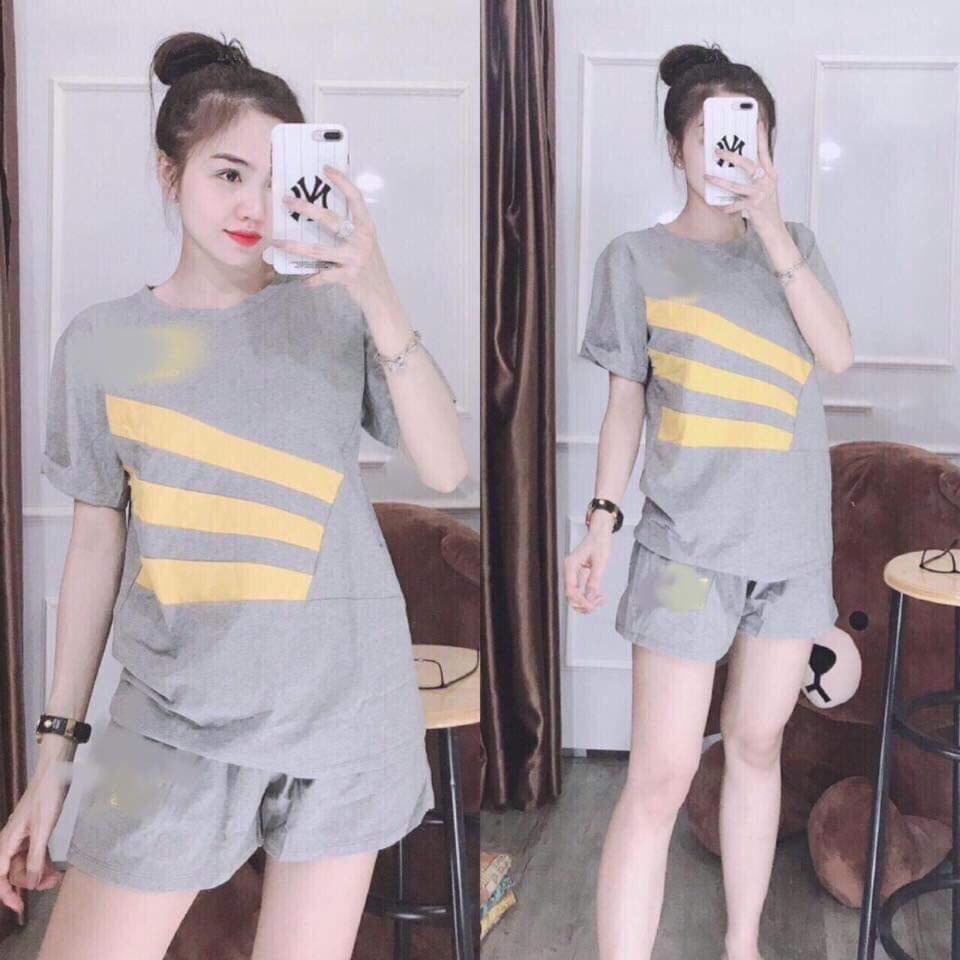 [HCM]SET BỘ ĐÙI THỜI TRANG PHỐI 3 SỌC SIÊU DỄ THƯƠNG(CÓ SIZE 3XL:70-80KG)