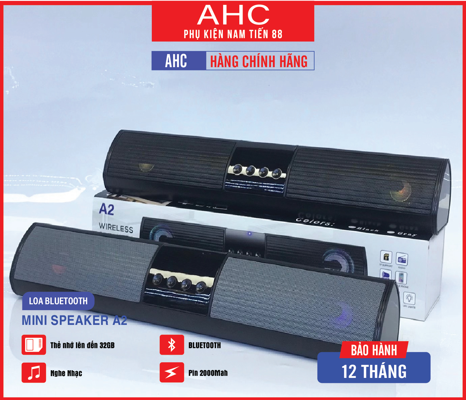 Loa Nghe Nhạc Bluetooth Mini Speaker A2